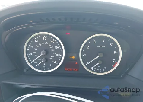 2007 BMW 530I из США, поврежденный, VIN WBANE73597CM56236